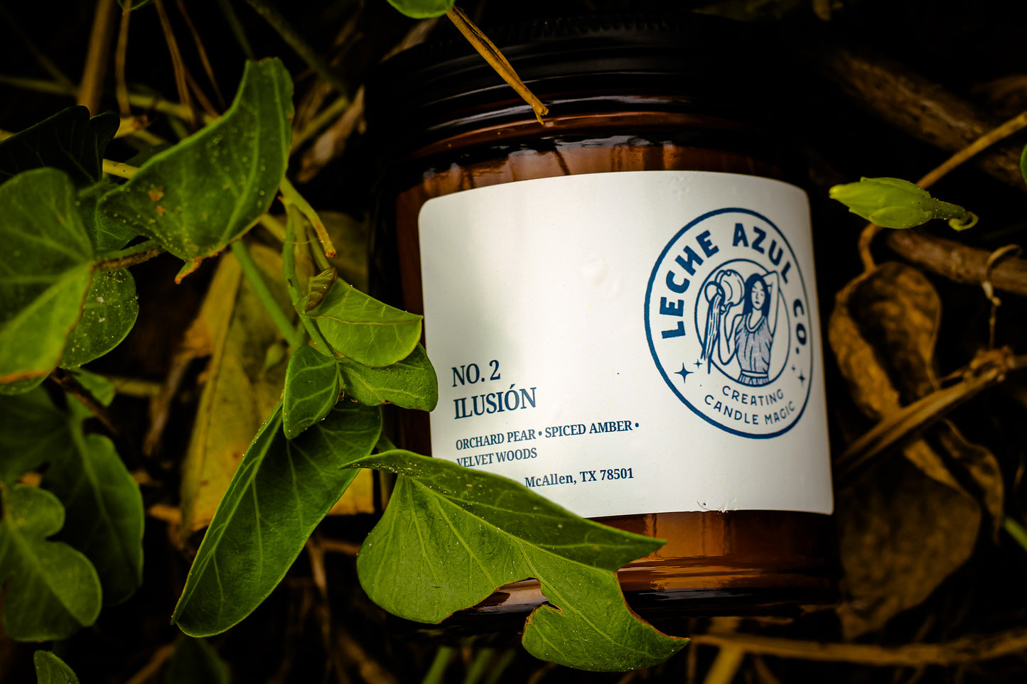Leche Azul Co. Fine Fragrance Coco-Soy Candle Collection