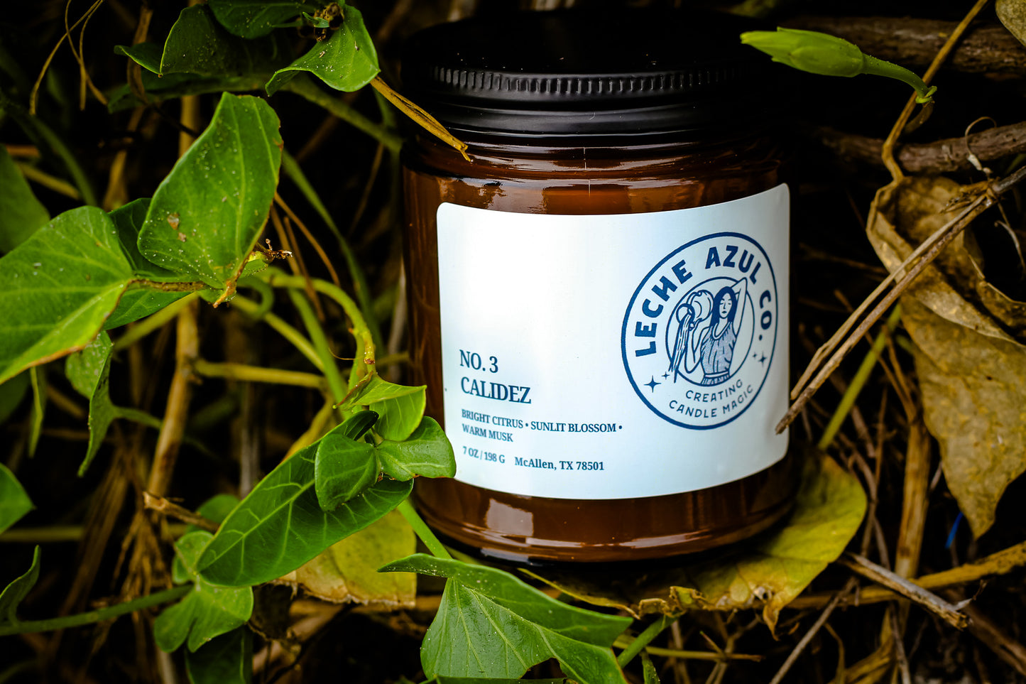 Leche Azul Co. Fine Fragrance Coco-Soy Candle Collection